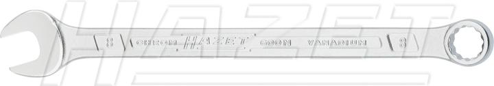 Actual product image HAZET Combination wrench 600N-8 ∙ Outside 12-point traction profile ∙ 8 mm (8 mm)