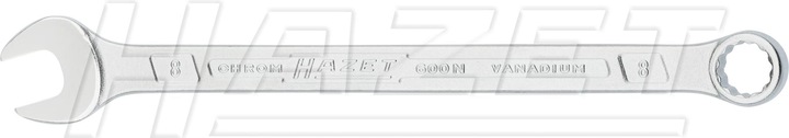 Image du produit HAZET Clé mixte 600N-8 ∙ Profil Traction à 12 pans extérieurs ∙ 8 mm (8 mm)