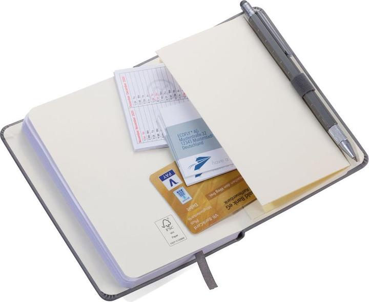 Produktbild Troika SLIMPAD A6 Notizblock inkl. Kugelschreiber SLIM, orange (A6, Gepunktet, Harter Einband)