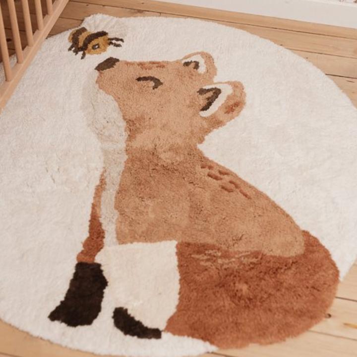 Produktbild Little Dutch Teppich Fuchs- 110x110 cm (110 x 110 cm)