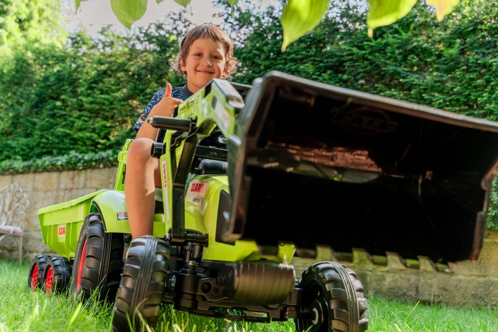 Produktbild Falk Toys Claas Traktor + Anh. XL