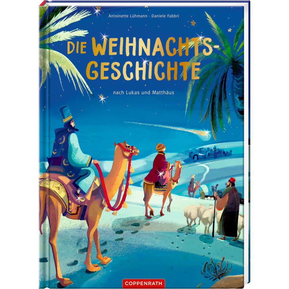 Die Weihnachtsgeschichte nach Lukas und Matthäus, Kinderbücher von Antoinette Lühmann