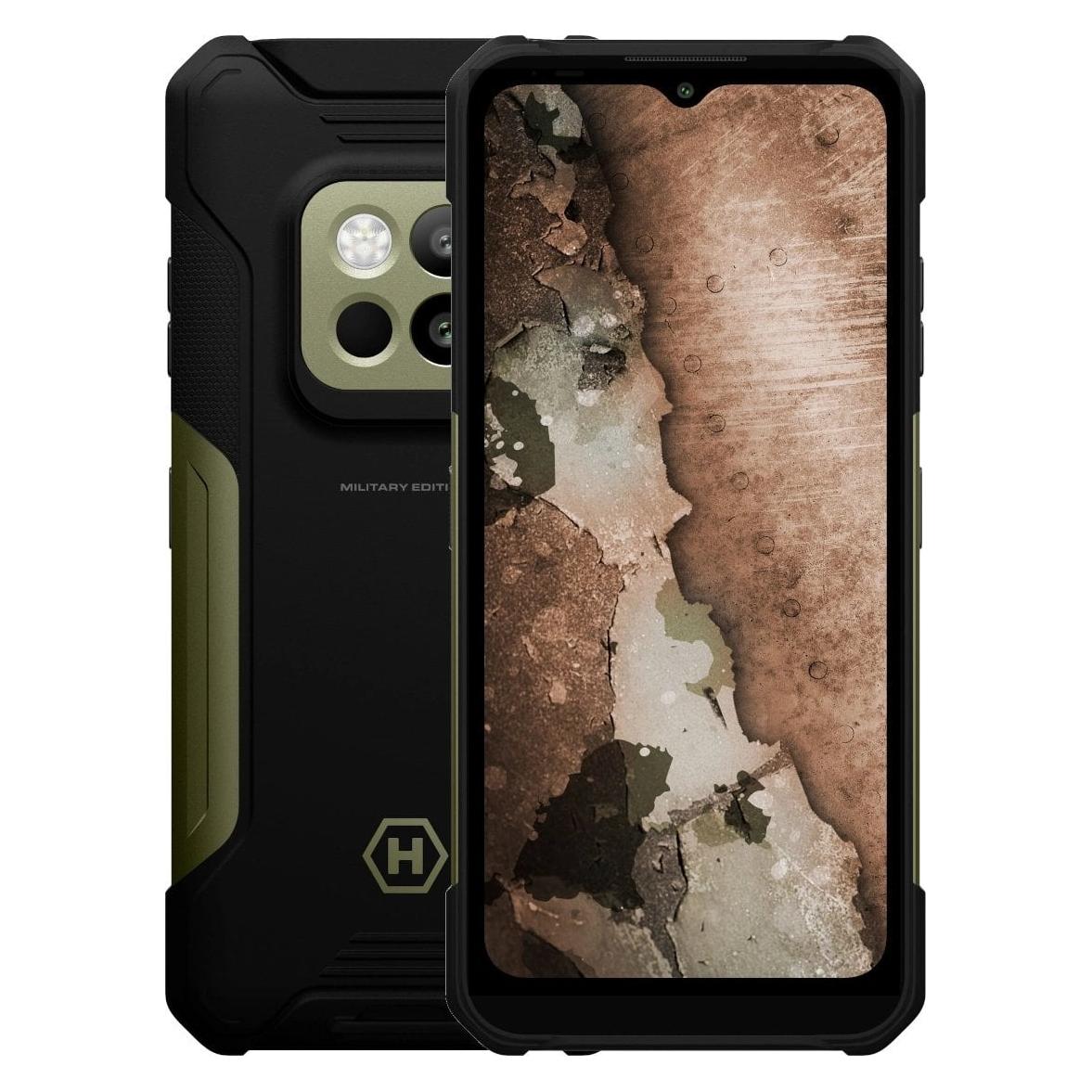 Myphone Konstruktion 2 Thermal 5G Military Edition Grün 6, 58 " Ips 1080 X 2408 Pixel Mediatek (256 Gb, Grün, 6.58", Dual Sim, 5G), Smartphone,