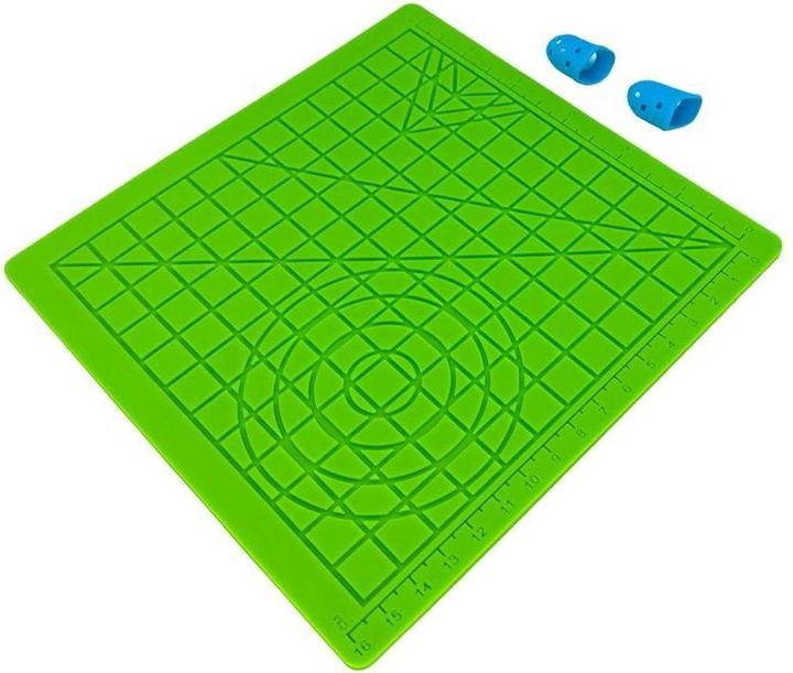 Actual product image iLike S2 Silicone Pad (18x18cm) for Safe use of 3D Printing Pen + 2 Finger covers (Accessories)