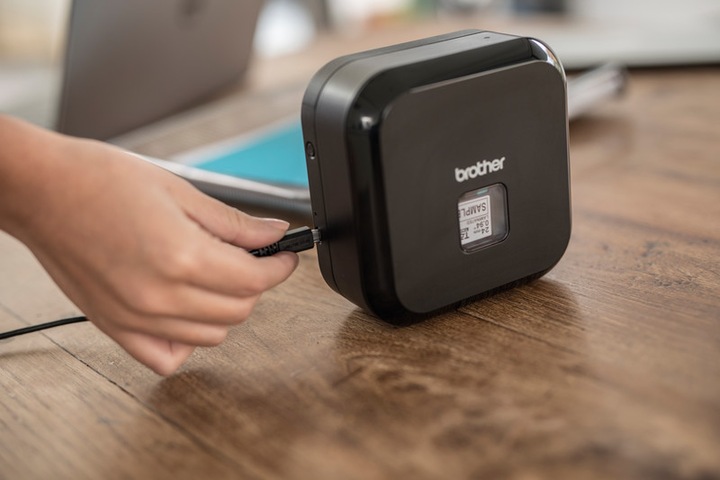Actual product image Brother P-Touch Cube Plus P710