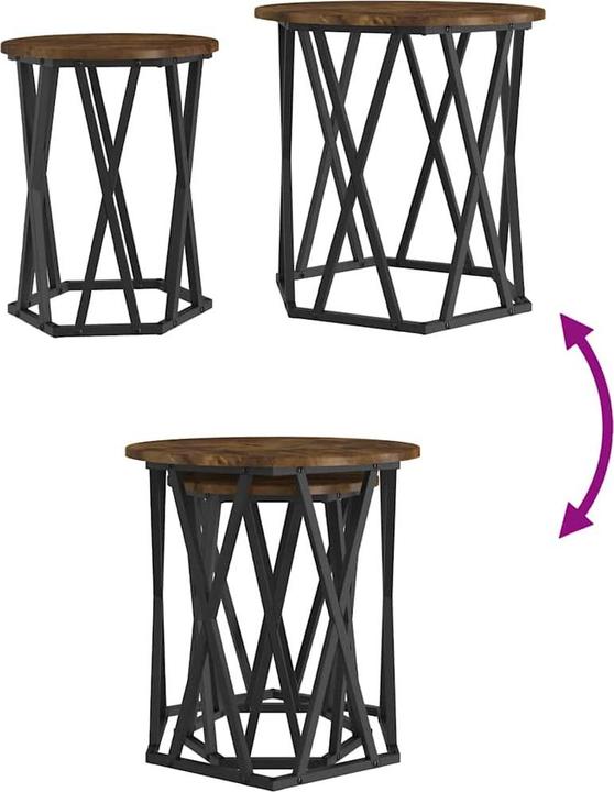 Actual product image VidaXL Coffee table (50 x 50 x 50 cm)