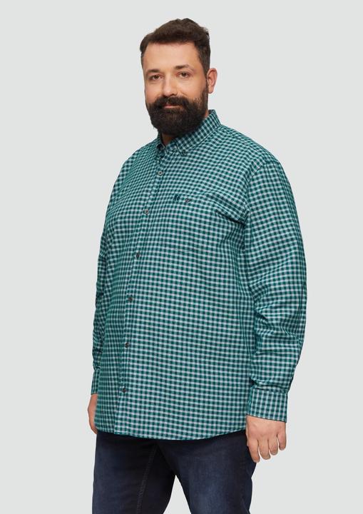 Immagine prodotto s.Oliver Hemd Regular Fit: Kariertes Hemd mit Button-Down-Kragen (XXL)