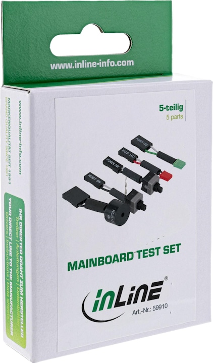 Actual product image InLine Mainboard test set, 5 pieces