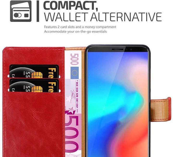 Actual product image Cadorabo Book Luxury Cover (Samsung Galaxy J3 Pro)