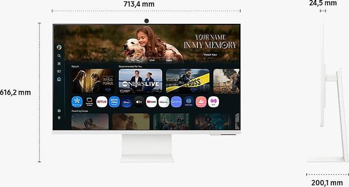 Actual product image Samsung Samsung Smart M8 - M80F (3840 x 2160 Pixels, 32")