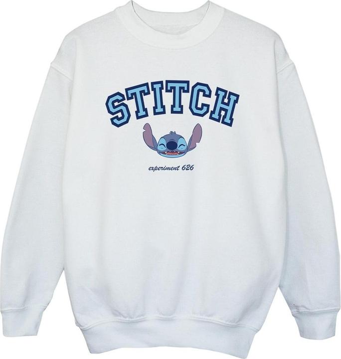 Actual product image Disney Girls Lilo And Stitch Collegial Sweatshirt (152, 158)