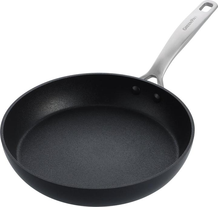Actual product image Greenpan Copenhagen koekenpan met keramische antikleeflaag 24cm (Frying pan, Aluminium, 24 x 16.50 cm)