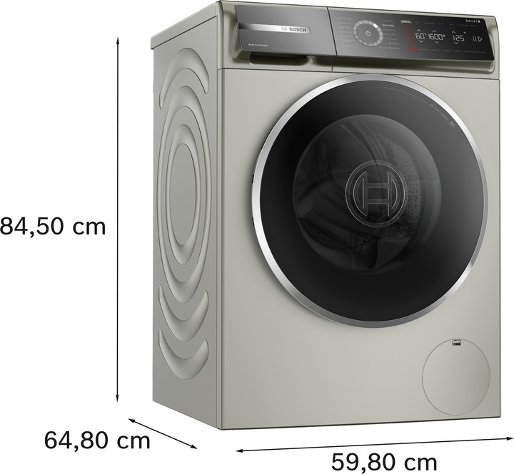 Image du produit Bosch Hausgeräte WGB2560X1 (10 kg, Gauche)