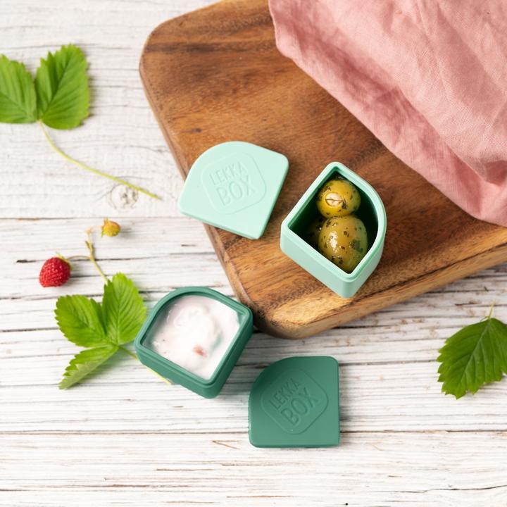 Produktbild Lekkabox Dippies - Mini Joghurt Behälter 2er Set, Forest