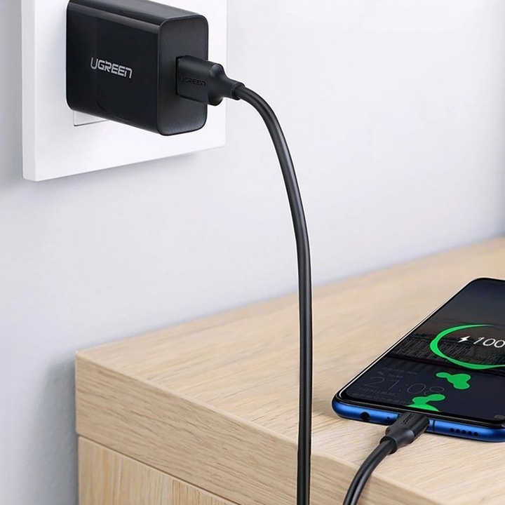 Actual product image Ugreen USB A – USB micro B (0.25 m, USB 3.0)