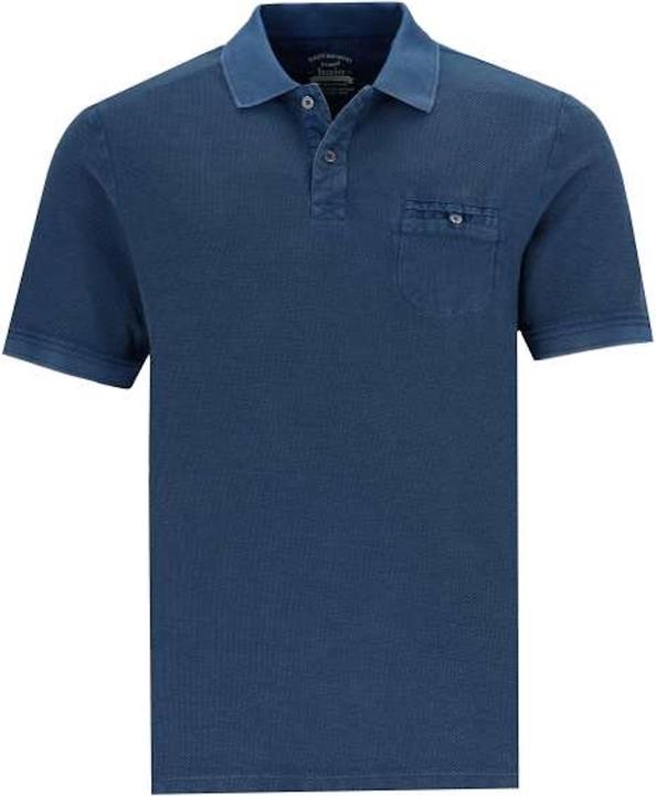 Produktbild Hajo Poloshirt Garment Dye Kurzarmshirt mit Polokragen (52)
