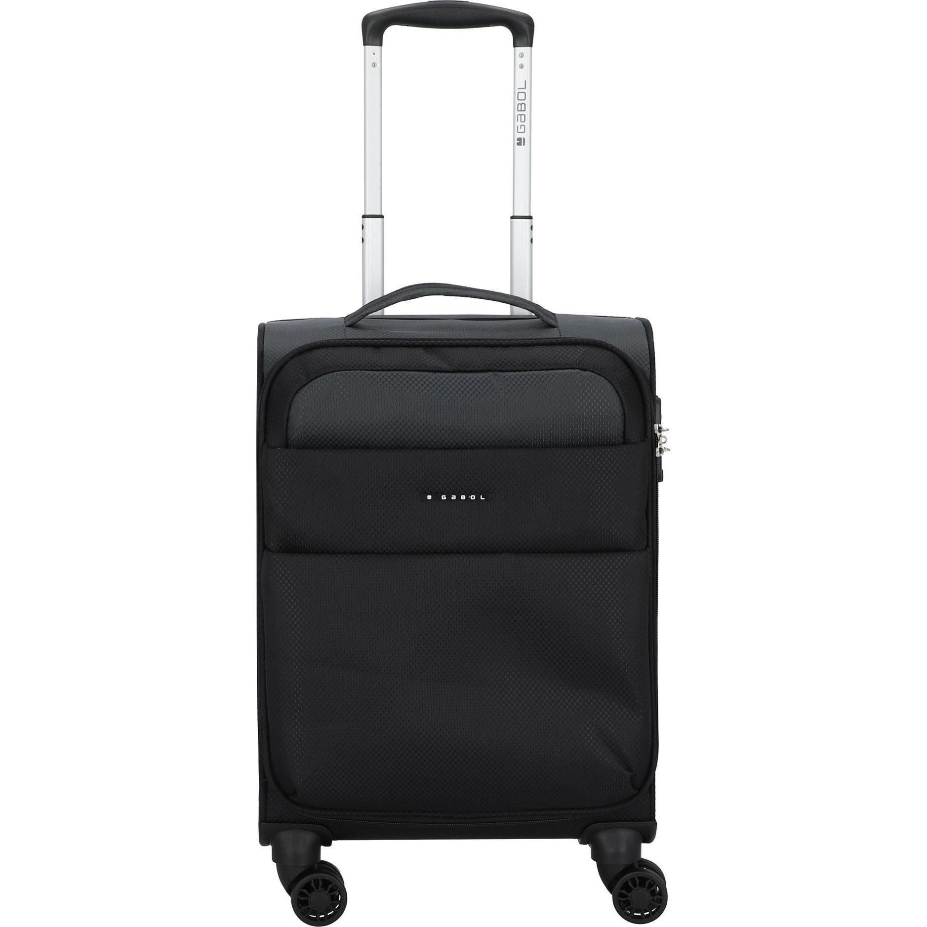 Gabol, Koffer, Cloud 4-wiel cabine trolley 55 cm, Turkoois