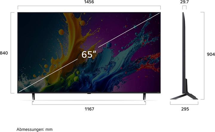 Image du produit LG 65QNED80T6A (65", QNED80, QNED, 4K, 2024)