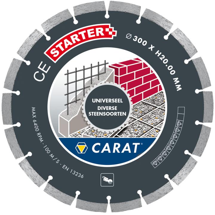 Produktbild Carat CES3002000 Diamanttrennscheibe Universal CE Starter 300 x 20