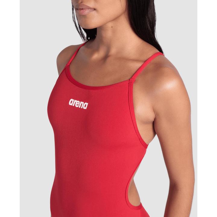 Actual product image Arena W Swimsuit Lace Back Solid (34)