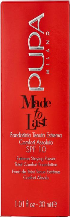 Productafbeelding Pupa Milano Pupa MADE TO LAST FOUNDATION Zand (050 Zand)