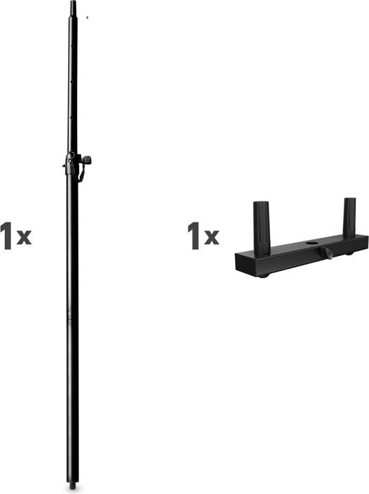 Immagine prodotto LD Systems DAVE 10 G4X DUAL STAND - Supporto a T per altoparlanti per DAVE 10 G4X (1 pz., Cavalletto, Regolabile in altezza)