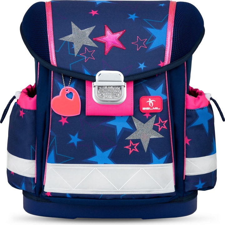 Actual product image Belmil CLASSY Schulrucksack-Set Sparkling Star (19 l)