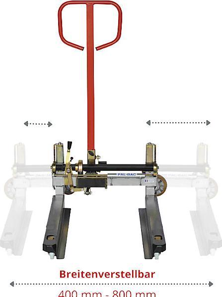 Actual product image kaiserkraft Palbac pallet truck (1000 kg)