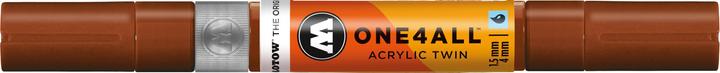 Produktbild Molotow Marqueur pour Maquettes - One4All Twin - Acrylique Noisette - 1,5/4mm - -092 - 15 cm (Haselnussbraun, 4 mm, 1 x)