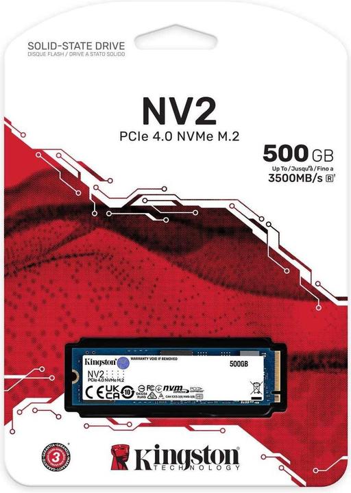 Produktbild Kingston NV2 (500 GB, M.2 2280)