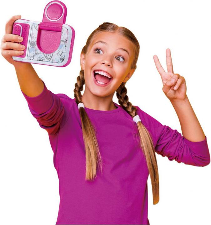 Actual product image VTech KidiZoom Print Cam Scrapbook Bundle pink