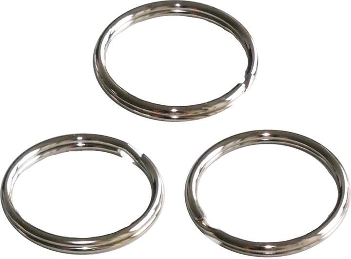 Actual product image Wedo Key ring 38mm silver metal 100 pcs./pack.