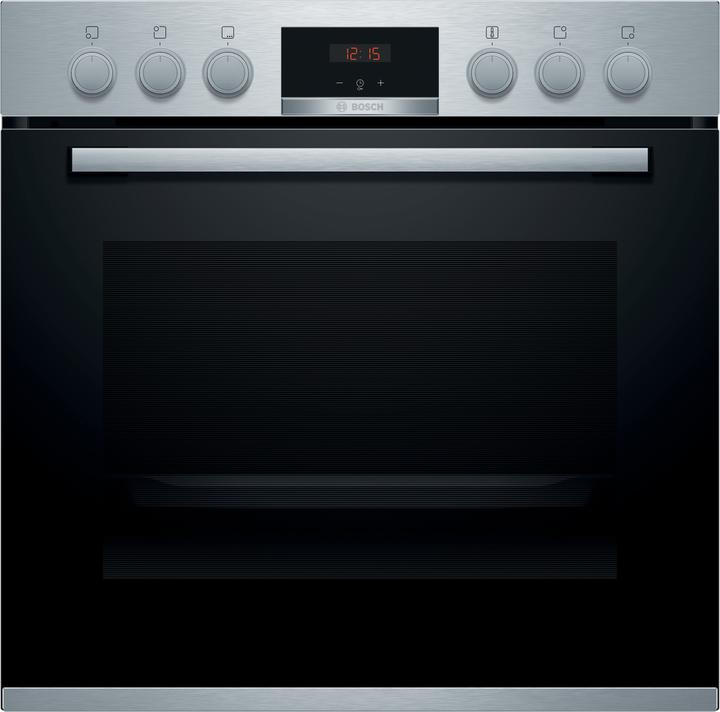 Bosch Hausgeräte Série 4, Cuisinière encastrable, 60 x 60 cm, inox, HEA513BS1