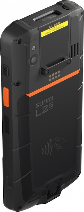 Produktbild Sunmi L2S Pro Worldwide GMS-A12,3GB+32GB 13MP rear+2MP front cameras, 1101 2D Scanner, wifi, 4G, NFC, IP67 (2D-Barcodes)