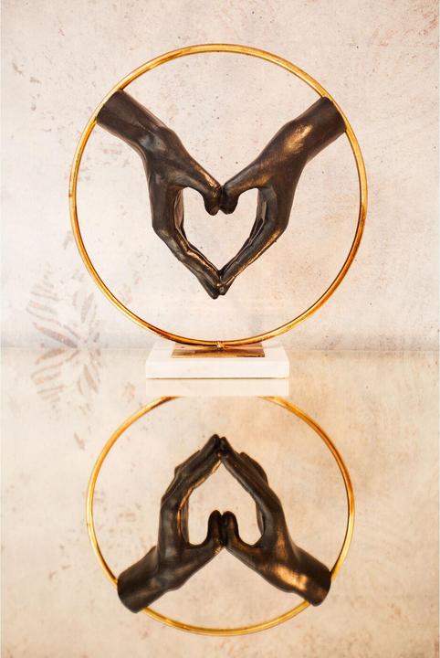 Actual product image Kare Design Deco Object Elements Heart Hand (14 x 36 x 39 cm)