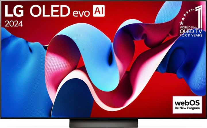 Produktbild LG OLED77C47LA 195cm 77" 4K OLED Smart TV Fernseher (77", C4, OLED, 4K, 2024)