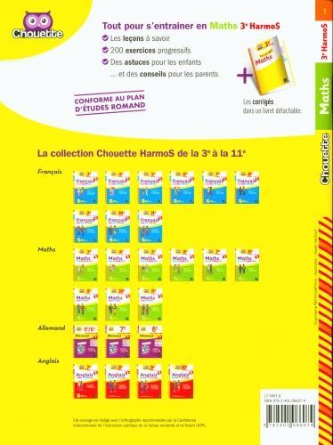 Immagine prodotto Maths 3e HarmoS : 6-7 ans (Francese, Collettività, 2022)
