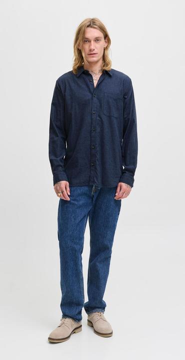 Produktbild Jack & Jones Jjeclassic Melange Shirt L/S Noos (L)