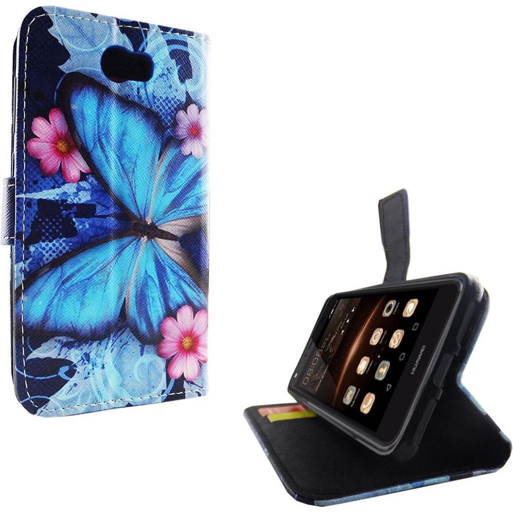 Thumbnail - König Design Schutz Handy Hülle für Huawei Y5 II Case Cover Tasche Wallet Etui Handyhülle Neu (Huawei Y5 II), Smartphone...