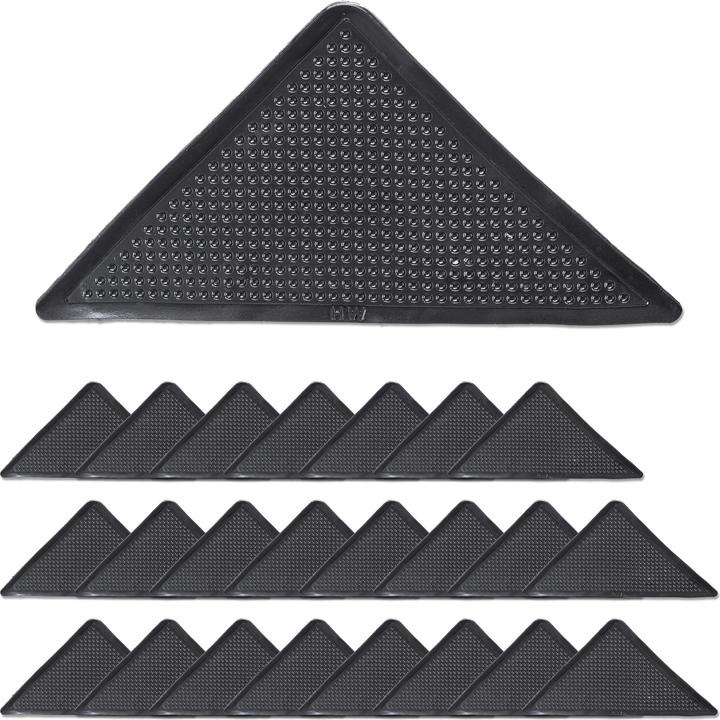 Actual product image Relaxdays 24x Teppich-Antirutschpads (10.5 x 10.5 x 0.5 cm)