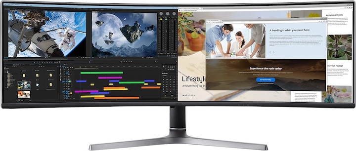 Immagine prodotto Samsung Odyssey G9 - CRG90 (5120 x 1440 pixel, 49")