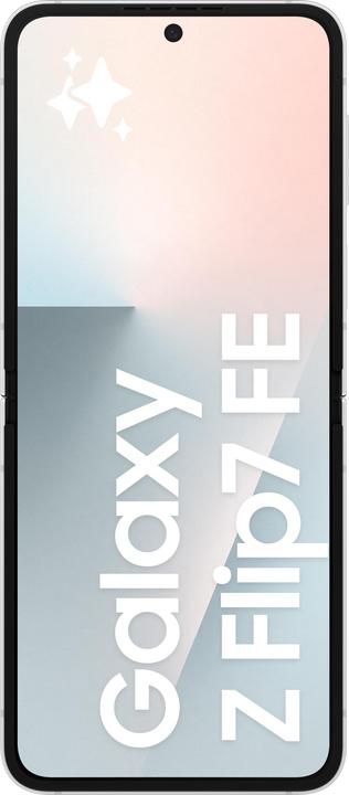 Produktbild Samsung Galaxy Z Flip7 FE (128 GB, White, 6.70", SIM + eSIM, 5G)