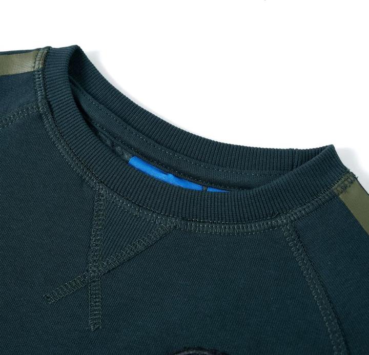 Immagine prodotto vidaXL Felpa da bambino verde muschio 140,Materiale: 80 % cotone. 20 (140)