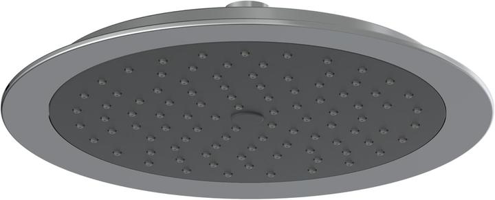 Produktbild Schütte Regendusche Bad AQUASTAR Überkopfbrause-Set Chrom Anthrazit Ablage Duschsystem Regenbrause 60501