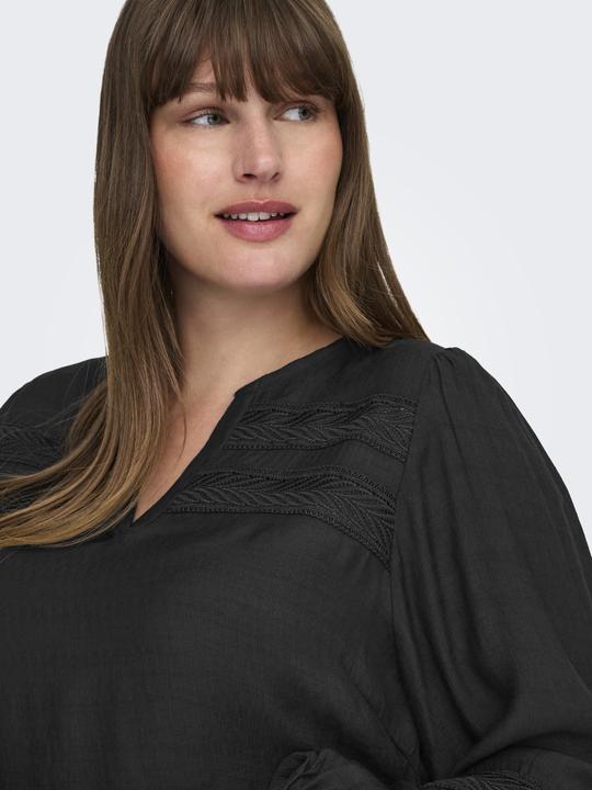 Actual product image Only Regular fit V-neck balloon sleeves Top Top (48)