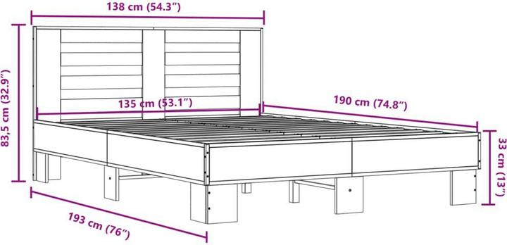 Image du produit vidaXL Karim (135 x 190 cm)