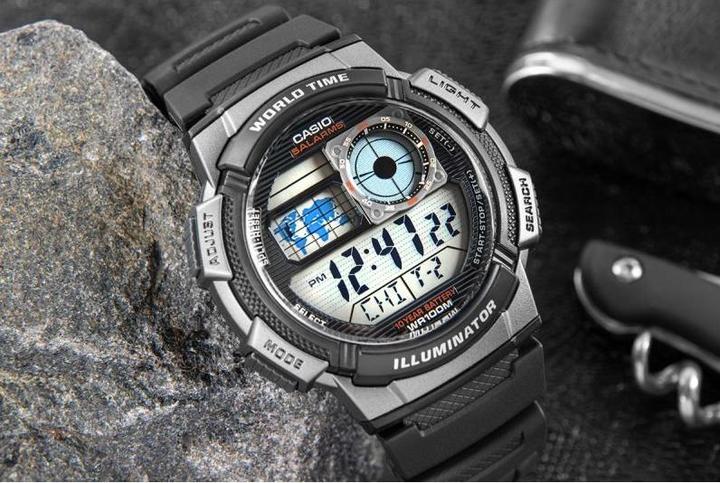 Image du produit Casio Männlich AE-1000W-1BVDF (Horloge numérique, 43 mm)