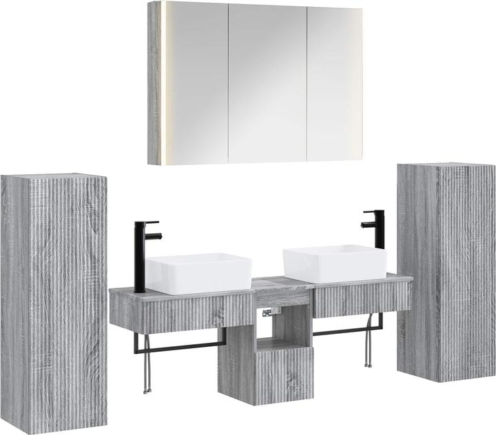 Produktbild vidaXL Badezimmermöbel-Set