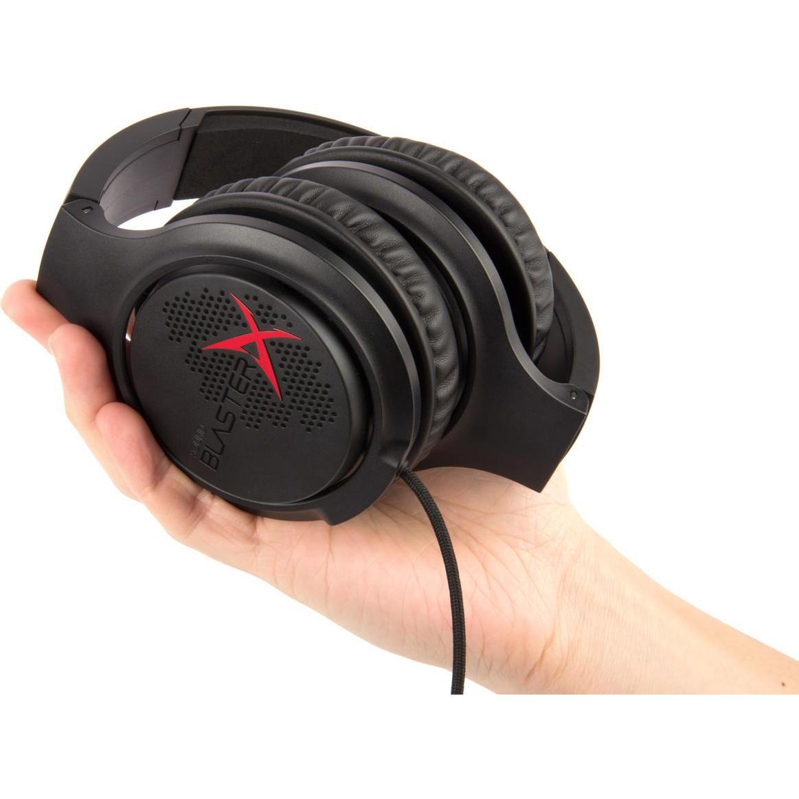 Thumbnail - Creative Sound BlasterX H3 (Kabelgebunden), Gaming Headset, Schwarz