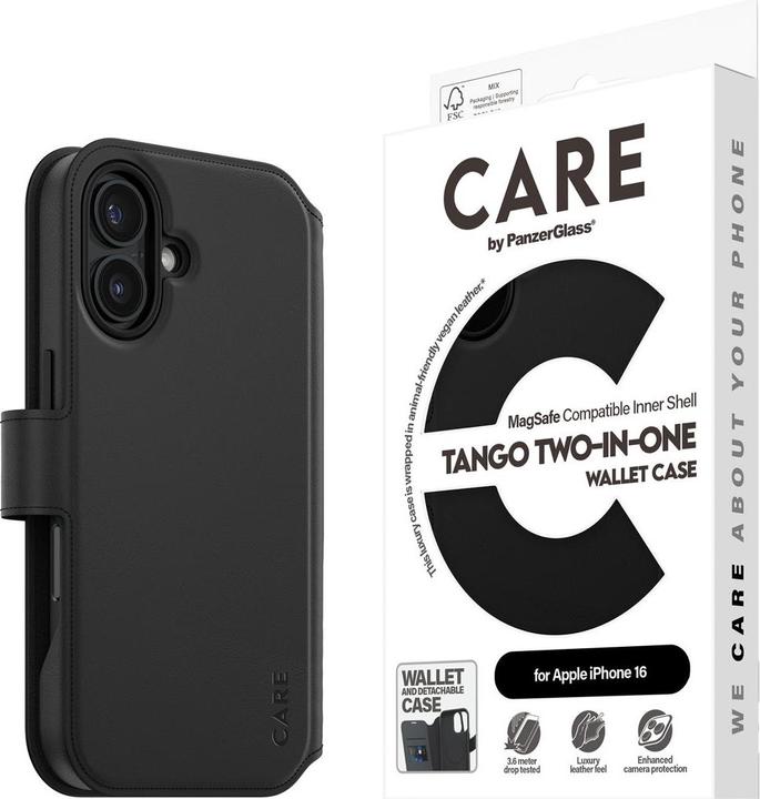 Actual product image PanzerGlass Care Feature Case Tango (Apple iPhone 16)